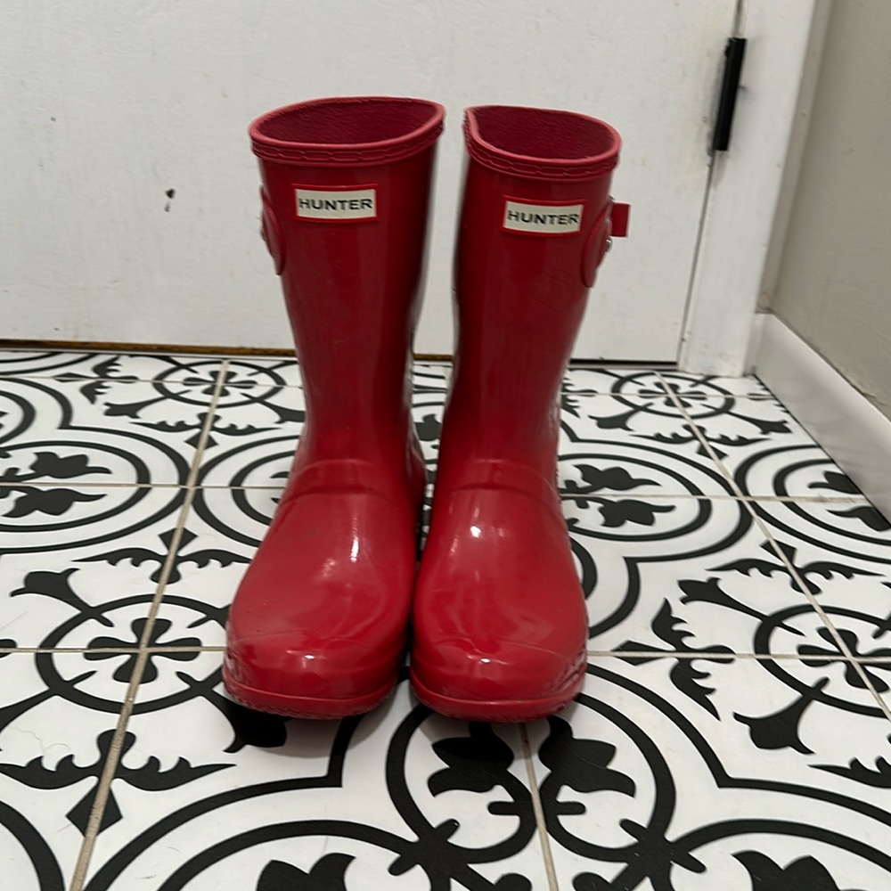 Short Original Hunter Boots Size 9